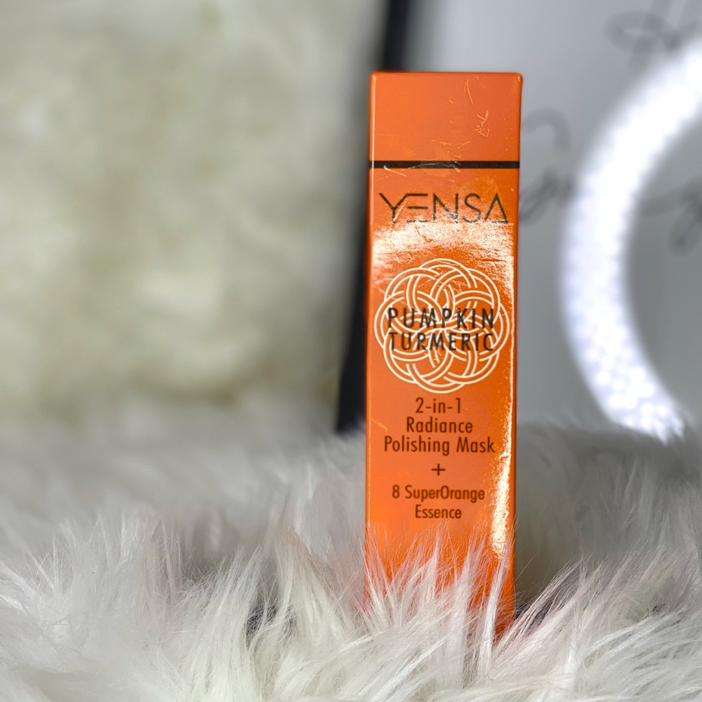 YENSA Pumpkin Turmeric 2-in-1 Radiance Polishing Mask